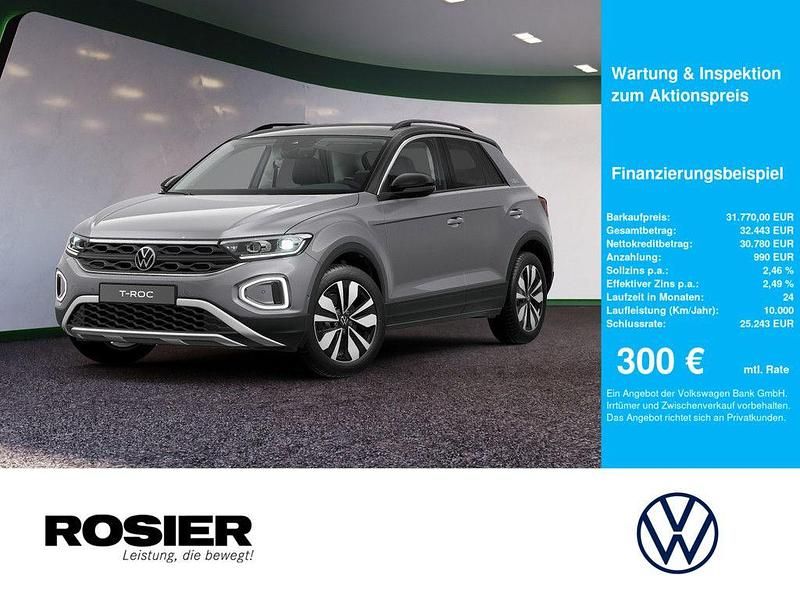 Grau / indiumgrau Gebraucht 2025 VW T-Roc Goal SUV | 31.770 € (Guter Preis) - Bild 1/4