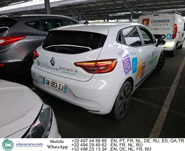 Usata Renault Clio V Evolution 65 CV (47 kW) 2023 Bianco Berlina