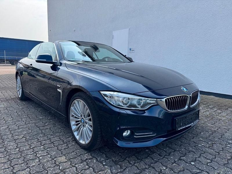 Gebraucht BMW 420 Luxury Line 184 PS (135 kW) 2014 Blau Cabrio