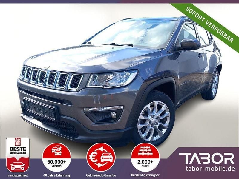 Grau Gebraucht 2021 Jeep Compass SUV | 18.988 € (Guter Preis) - Bild 1/4