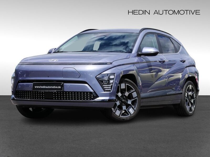 Blau Gebraucht 2023 Hyundai Kona Prime SUV | 31.750 € (Superpreis) - Bild 1/4