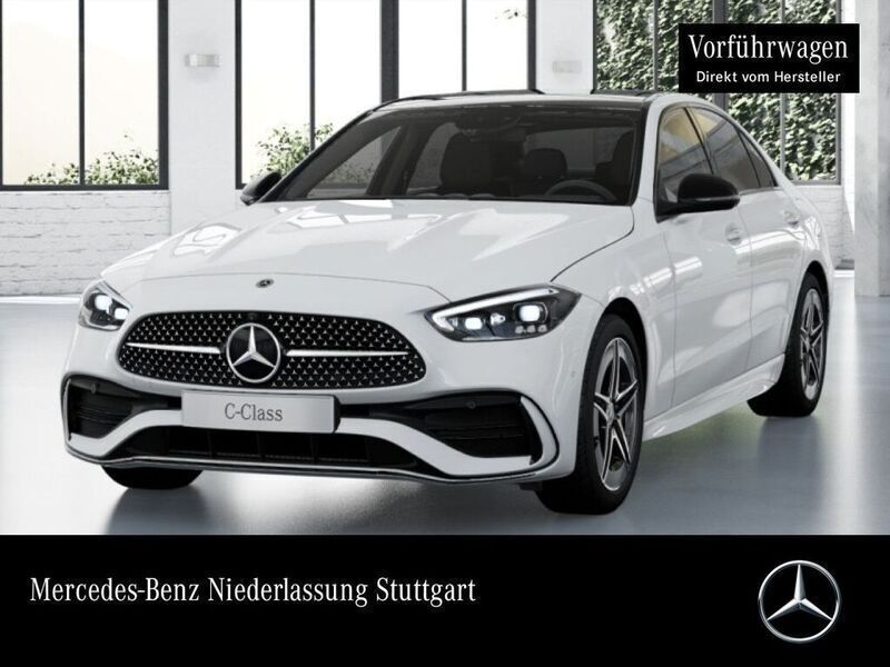 Weiß Gebraucht 2024 Mercedes C400 AMG Limousine | 51.890 € (Etwas zu teuer) - Bild 1/4