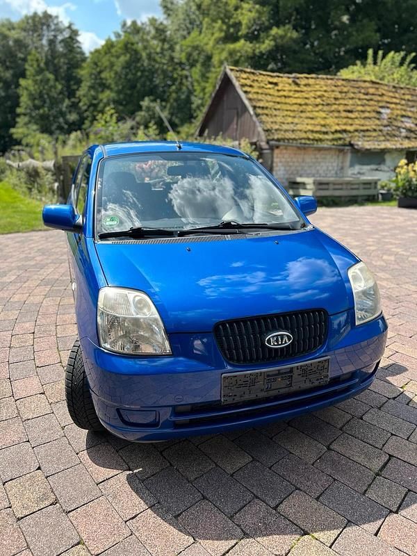 Blau Gebraucht 2006 Kia Picanto Kleinwagen | 700 € (Superpreis) - Bild 1/4
