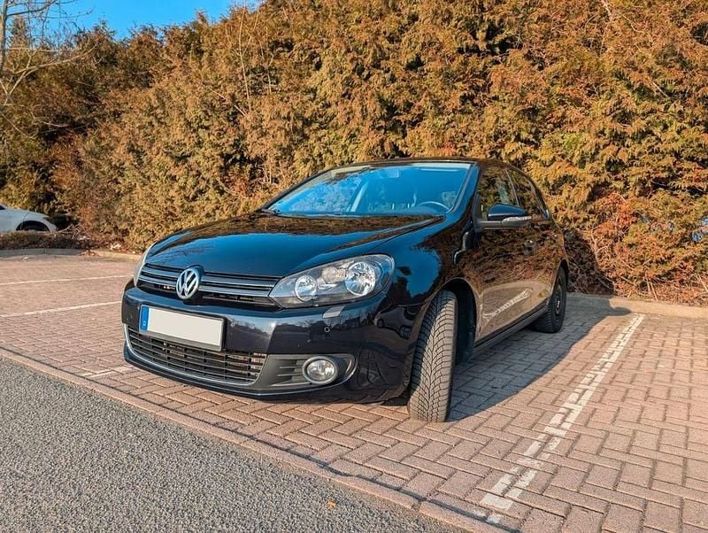 Gebraucht VW Golf VI Highline 122 PS (89 kW) 2009 Schwarz Kleinwagen