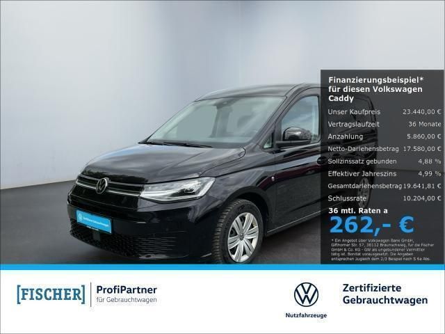 Schwarz Gebraucht 2022 VW Caddy Life Van / Kleinbus | 23.440 € (Guter Preis) - Bild 1/4