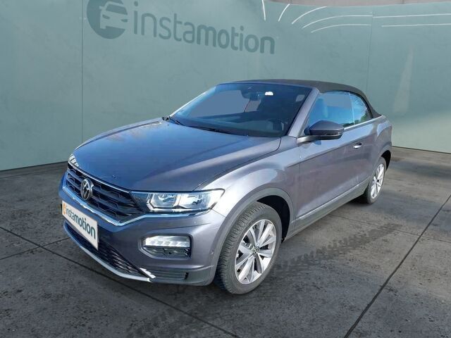 Gebraucht VW T-Roc Cabriolet Style 150 PS (110 kW) 2021 Grau Cabrio