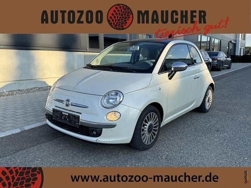 Funk white Gebraucht 2008 Fiat 500 Lounge Limousine | 2.990 € (Superpreis) - Bild 1/4