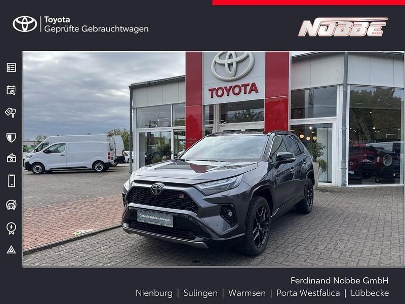 Marlingrau metallic / dach sch Gebraucht 2024 Toyota RAV4 Hybrid Sport SUV | 48.840 € (Teuer) - Bild 1/4