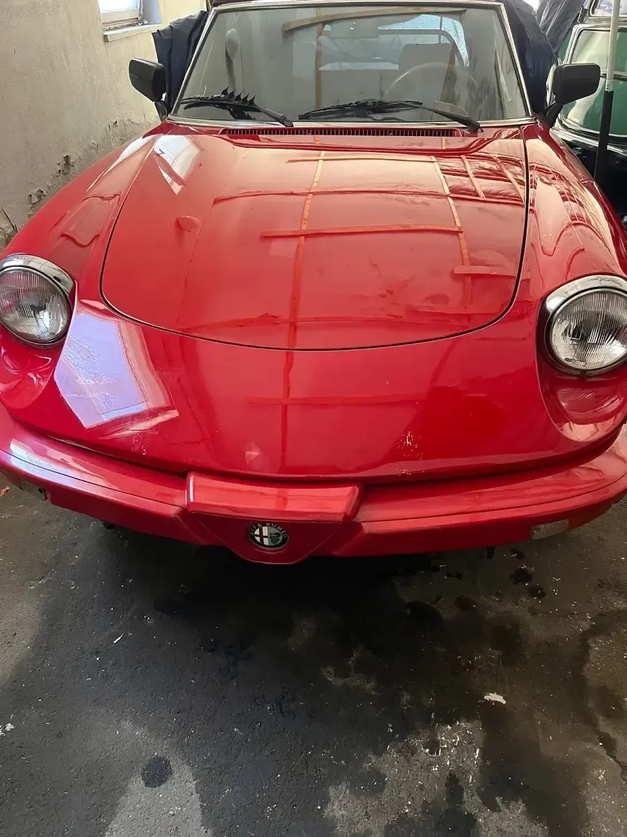 Gebraucht Alfa Romeo Spider 126 PS (92 kW) 1988 Rot Cabrio