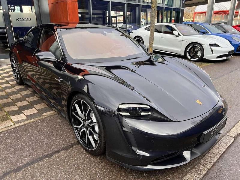 Gebraucht Porsche Taycan Turbo 500 kW (680 PS) 2022 Schwarz Limousine