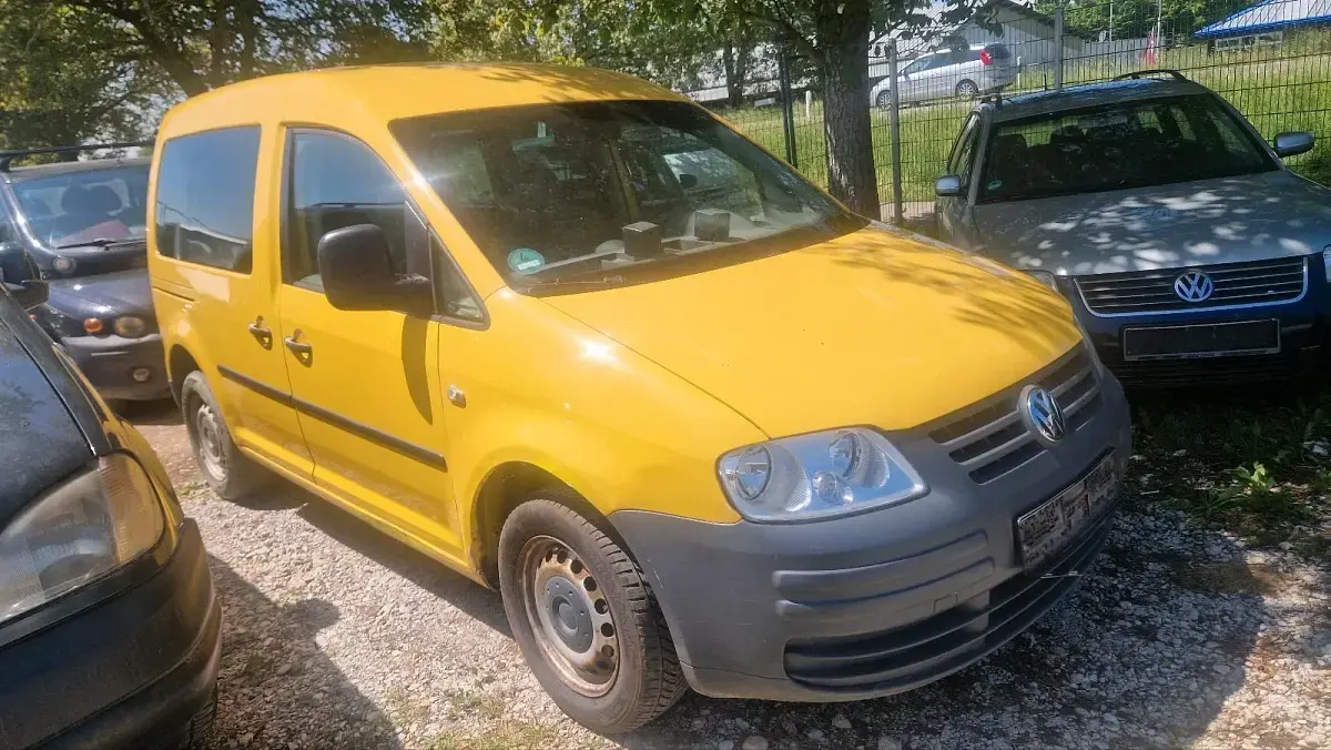 Gebraucht VW Caddy 2004 Gelb Van / Kleinbus
