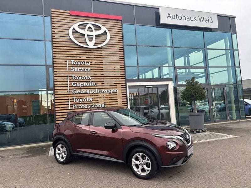 Gebraucht Nissan Juke Acenta 117 PS (86 kW) 2020 Rot SUV