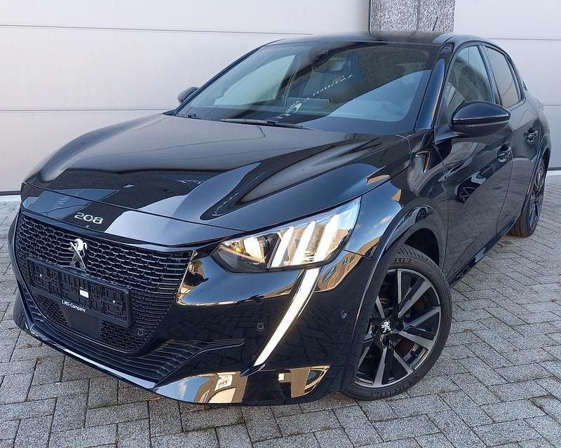 Schwarz Gebraucht 2023 Peugeot e-208 GT Kleinwagen | 22.385 € (Fairer Preis) - Bild 1/4