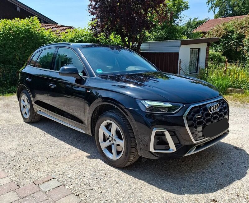Schwarz Gebraucht 2021 Audi Q5 S-Line SUV | 28.490 € (Fairer Preis) - Bild 1/4