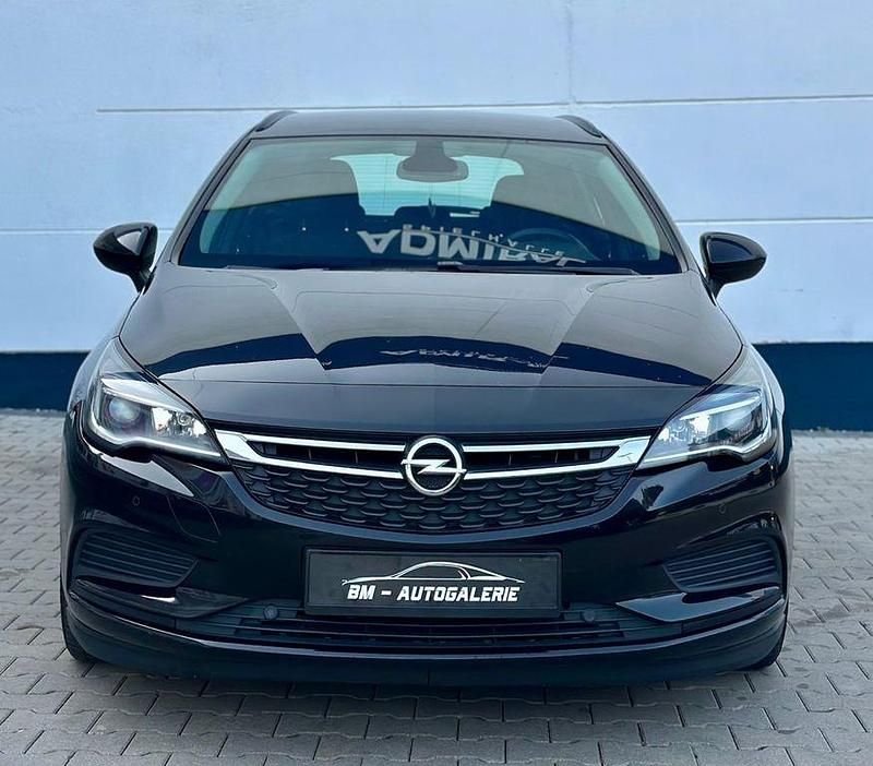 Gebraucht Opel Astra Edition 110 PS (80 kW) 2018 Schwarz Kombi