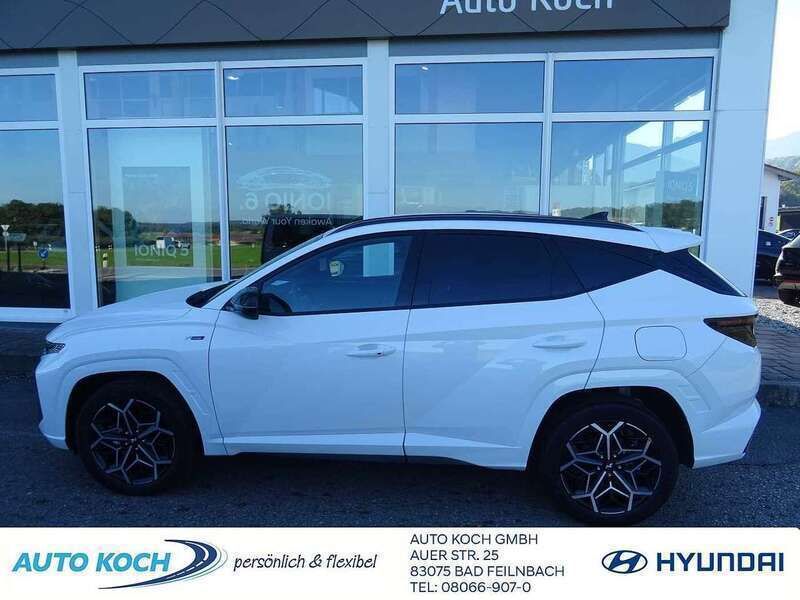 Weiß Gebraucht 2024 Hyundai Tucson N Line SUV | 35.490 € (Guter Preis) - Bild 1/4