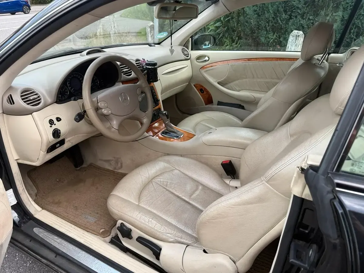 Gebraucht Mercedes CLK200 209 PS (153 kW) 2004 Schwarz Coupé
