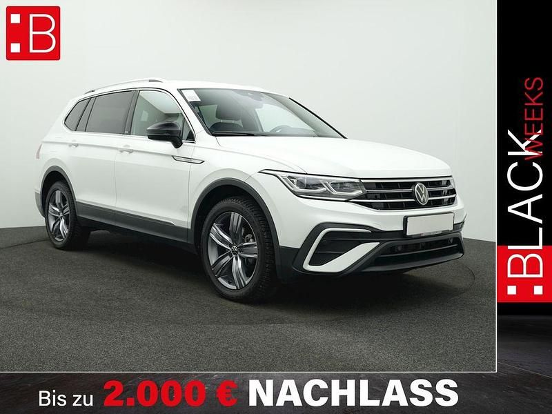 Weiss Gebraucht 2024 VW Tiguan Allspace Move SUV | 36.450 € (Fairer Preis) - Bild 1/2