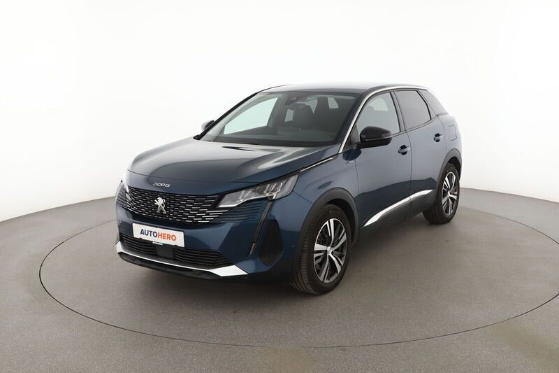 Blau Gebraucht 2022 Peugeot 3008 Allure SUV | 22.890 € - Bild 1/4