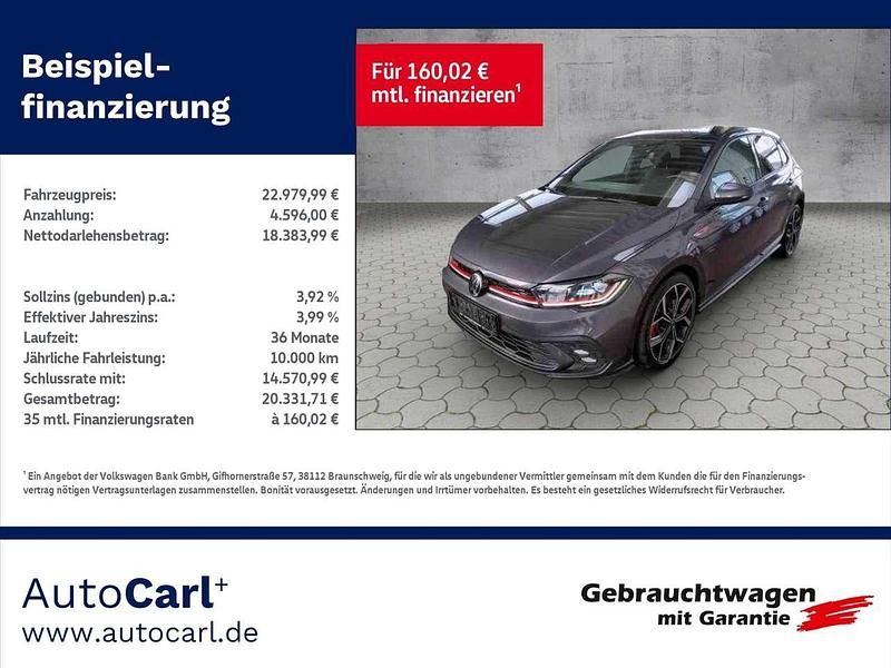 Rauchgrau metallic Gebraucht 2022 VW Polo IQ Drive Limousine | 22.980 € (Fairer Preis) - Bild 1/2