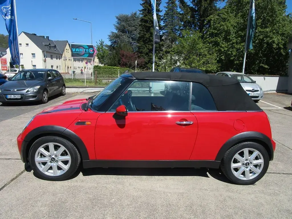 Gebraucht Mini Cooper Cabriolet 116 PS (85 kW) 2007 Rot Cabrio
