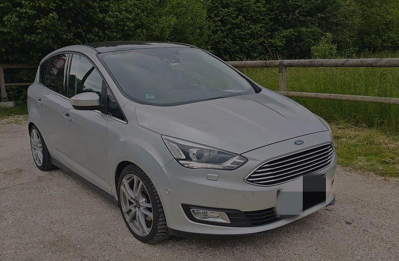Silber Gebraucht 2015 Ford C-MAX Titanium Van / Kleinbus | 7.800 € (Fairer Preis) - Bild 1/4