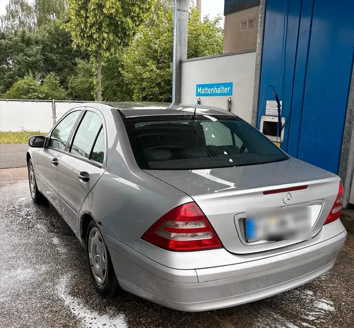 Gebraucht Mercedes C200 116 PS (85 kW) 2002 Silber Limousine