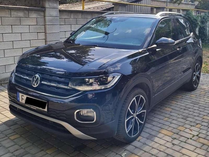 Schwarz Gebraucht 2019 VW T-Cross Life SUV | 15.700 € - Bild 1/4