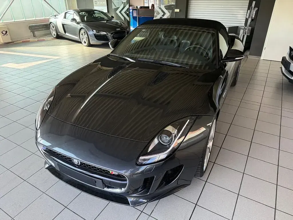 Gebraucht Jaguar F-Type S 381 PS (280 kW) 2013 Stratus grey Cabrio