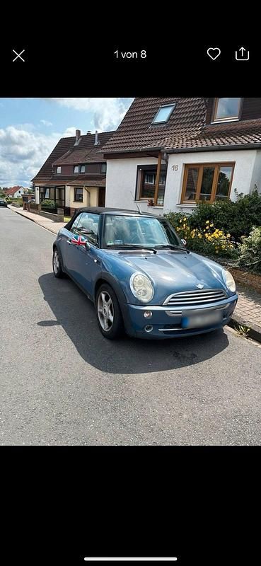 Blau Gebraucht 2006 Mini Cooper Cabriolet Cabrio | 1.900 € (Guter Preis) - Bild 1/4