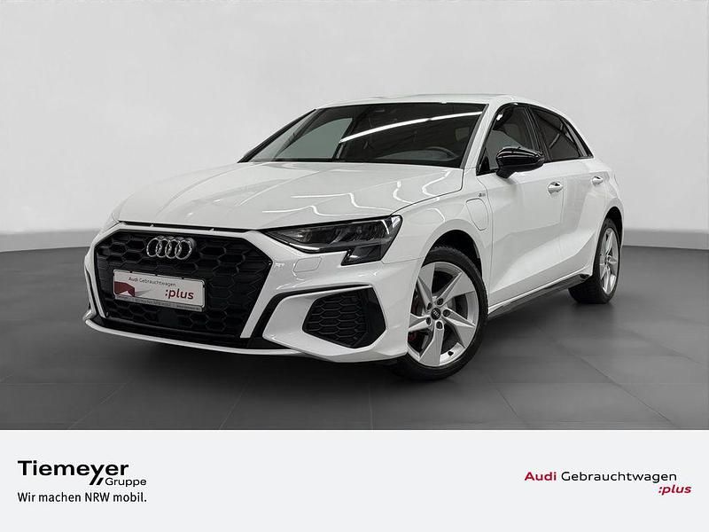 Ibisweiß Gebraucht 2022 Audi A3 Sportback e-tron S-Line Kleinwagen | 25.280 € (Superpreis) - Bild 1/4