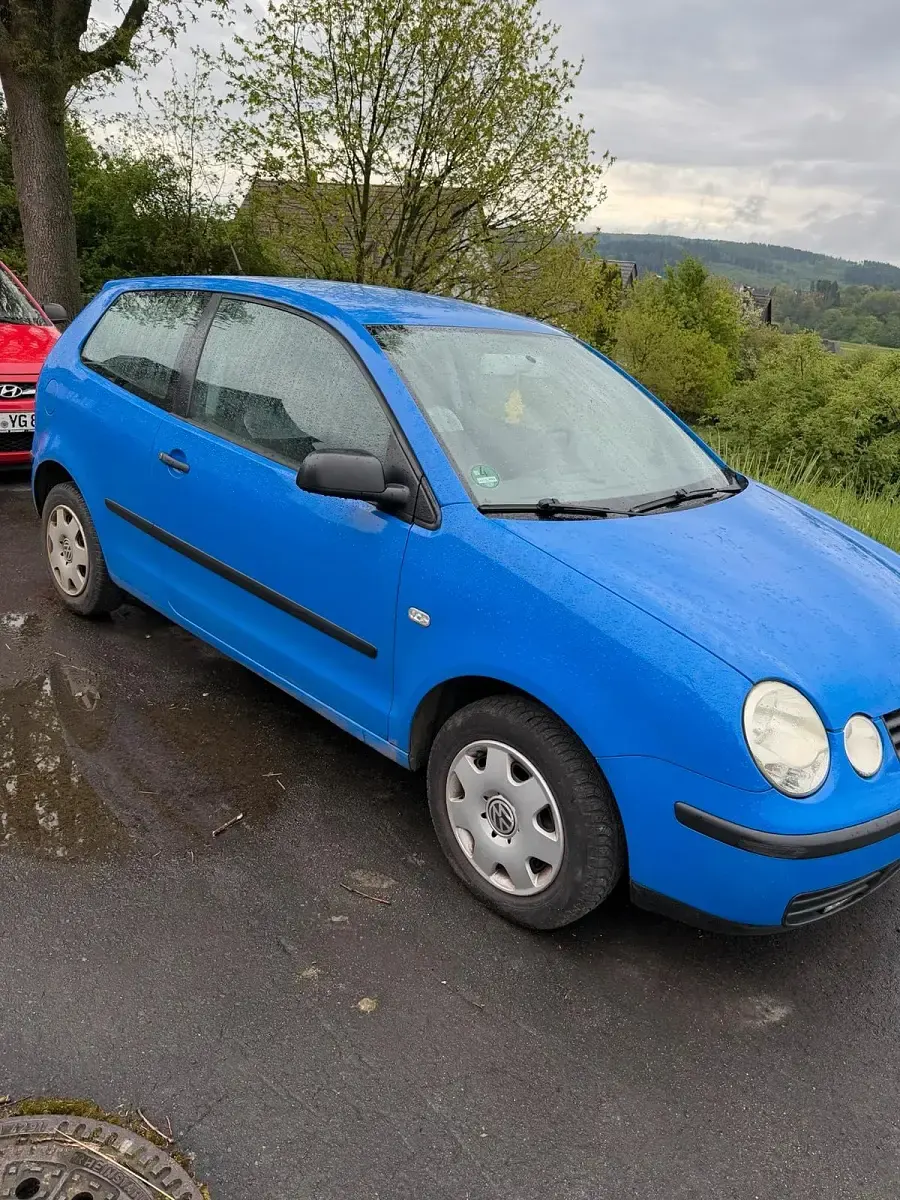 Brugt VW Polo 75 HK (55 kW) 2002 Blå Hatchback