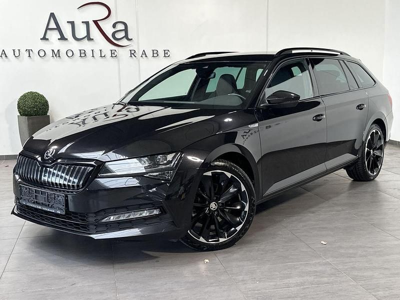 Gebraucht Skoda Superb Sport 218 PS (160 kW) 2022 Schwarz Kombi