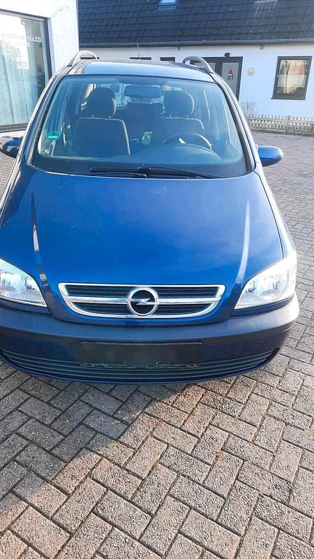Blau Gebraucht 2003 Opel Zafira Van / Kleinbus | 2.000 € (Fairer Preis) - Bild 1/4