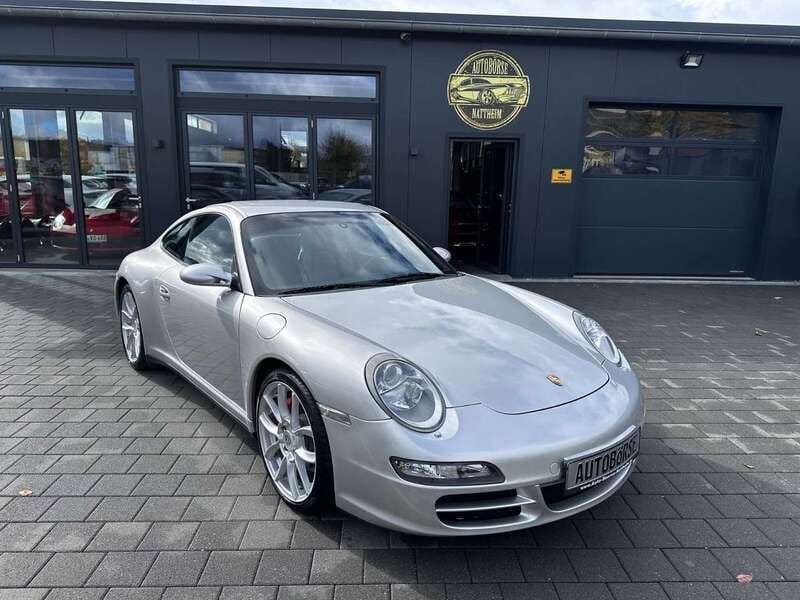 Arktissilbermetallic Gebraucht 2007 Porsche 911 Carrera 4S Coupé | 55.999 € (Guter Preis) - Bild 1/4