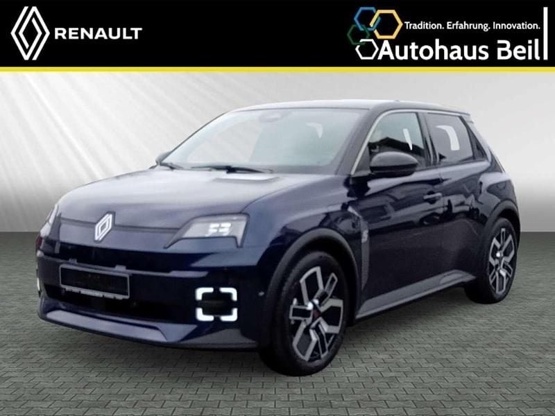 Nachtblau metallic, black pea Gebraucht 2024 Renault R5 Komfort Kleinwagen | 30.990 € (Guter Preis) - Bild 1/3