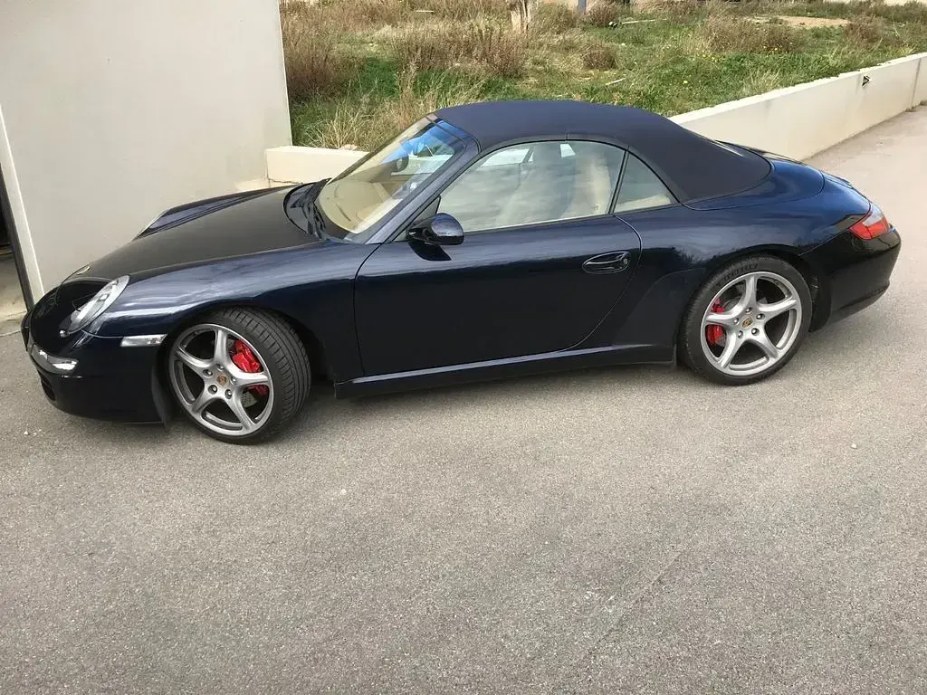 Gebraucht Porsche 911 Carrera S Cabriolet 355 PS (261 kW) 2005 Blau Cabrio