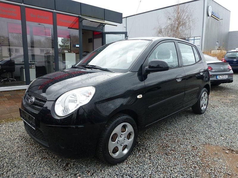 Gebraucht Kia Picanto Attract 65 PS (47 kW) 2010 Schwarz Kleinwagen