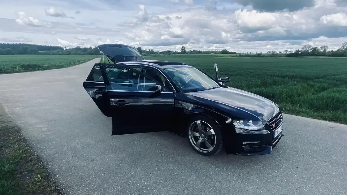 Gebraucht Audi A4 S-Line 211 PS (155 kW) 2009 Schwarz Kombi