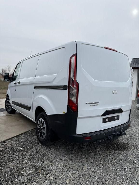 Gebraucht Ford Transit Custom 125 PS (91 kW) 2014 Weiß Van / Kleinbus