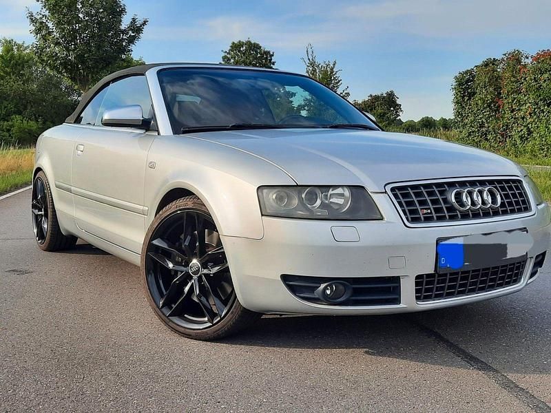 Silber Gebraucht 2005 Audi S4 Cabriolet S-Line Cabrio | 16.500 € (Teuer) - Bild 1/4