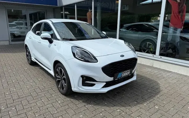 Gebraucht Ford Puma ST-Line 125 PS (91 kW) 2023 Weiß SUV