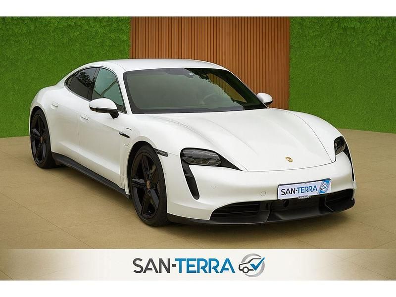 Weiß Gebraucht 2020 Porsche Taycan Turbo S Limousine | 69.950 € - Bild 1/4