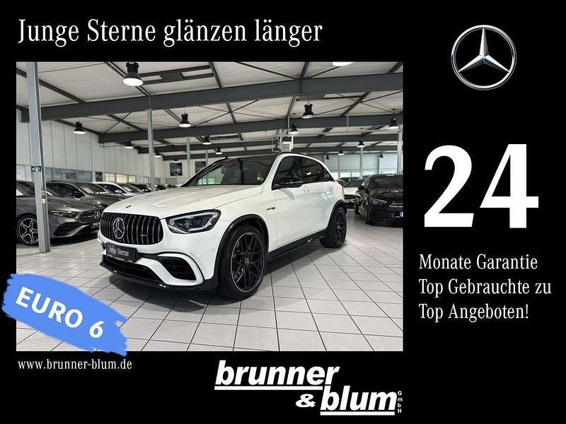 Designo diamantweiß bright Gebraucht 2021 Mercedes GLC63 AMG AMG SUV | 68.990 € (Fairer Preis) - Bild 1/4