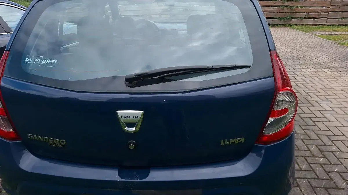 Brugt Dacia Sandero 75 HK (55 kW) 2009 Blå Hatchback