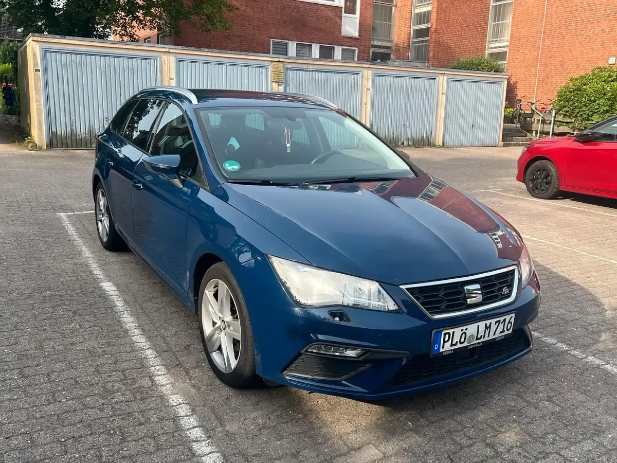 Gebraucht Seat Leon ST FR 125 PS (91 kW) 2017 Blau Kombi