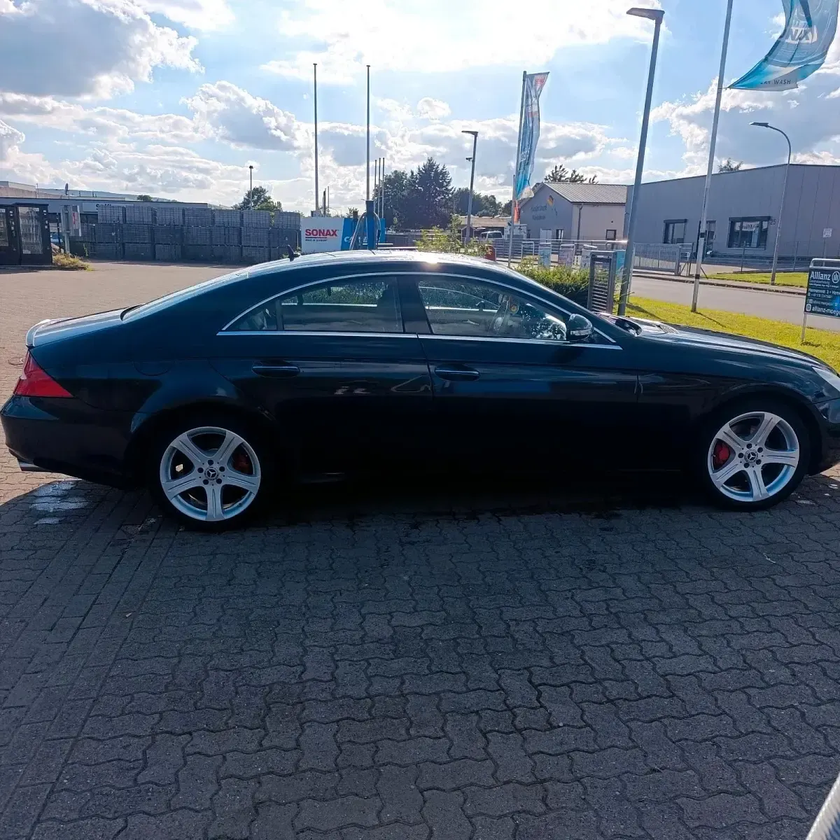 Gebraucht Mercedes CLS320 240 PS (176 kW) 2007 Blau Coupé