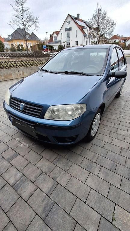 Gebraucht Fiat Punto Active 60 PS (44 kW) 2005 Blau Kleinwagen