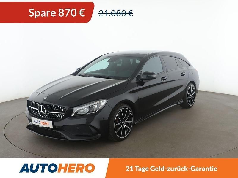 Schwarz Gebraucht 2019 Mercedes CLA200 Shooting Brake AMG line Kombi | 20.210 € (Guter Preis) - Bild 1/3