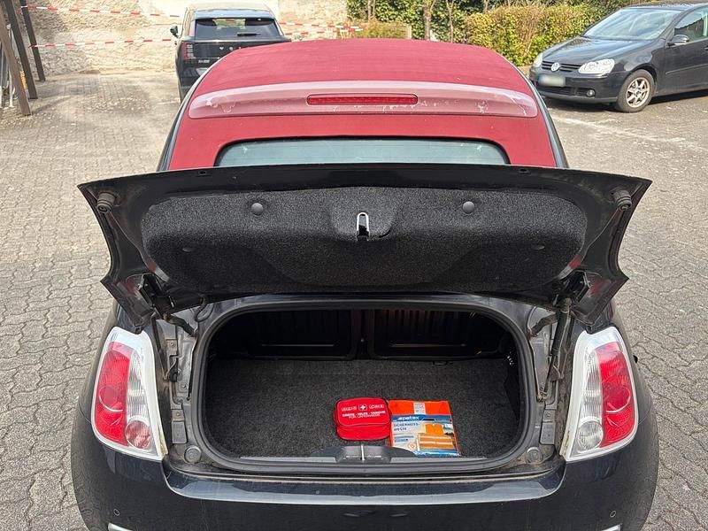 Gebraucht Fiat 500 2010 Schwarz Cabrio